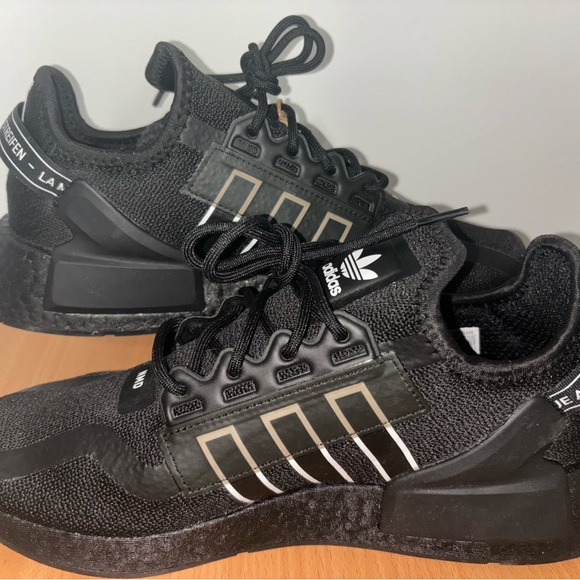 Adidas NMD R1 V2 Black White Men's Sneakers GZ1998 New NWT NWOB Size 8 - Picture 11 of 14